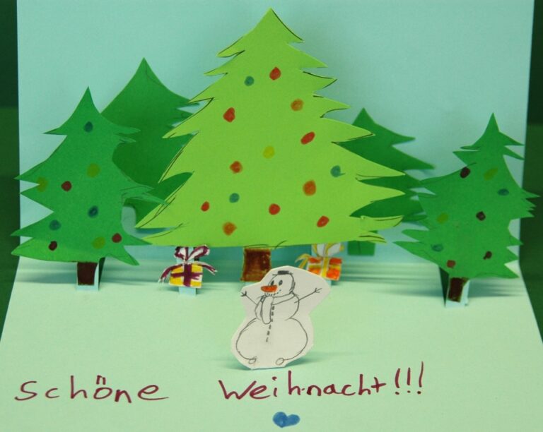 Weihnachtsgrüße aus der Kreativstunde