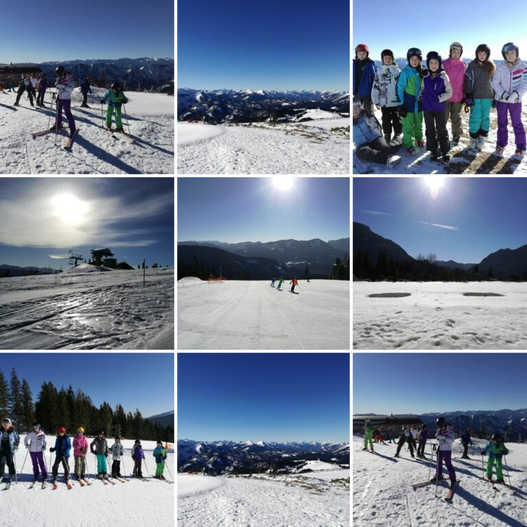 Erste Eindrücke vom Schikurs