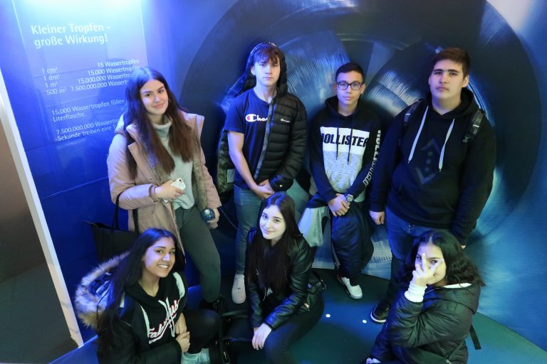 Klima-Aktionstag der 4D im Kraftwerk Freudenau