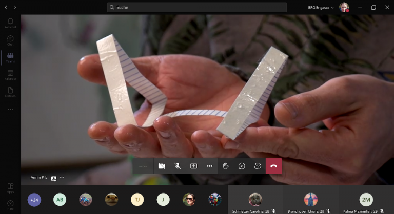 Der virtuelle Ars Electronica Workshop „Future Matter“ der 2B