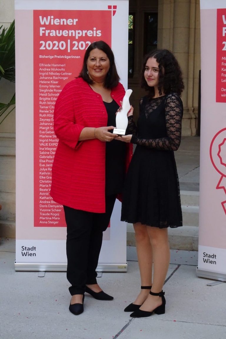 Chiara Arduc mit Wiener Frauenpreis ausgezeichnet
