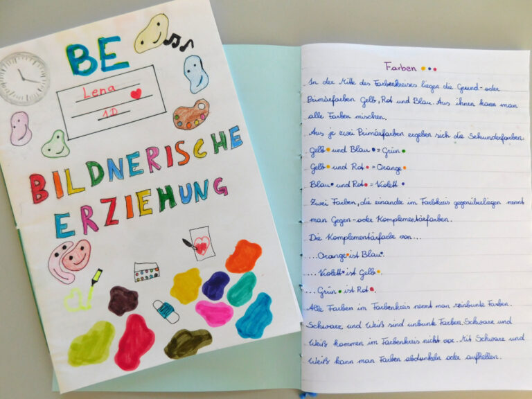 Skizzenhefte selbstgemacht