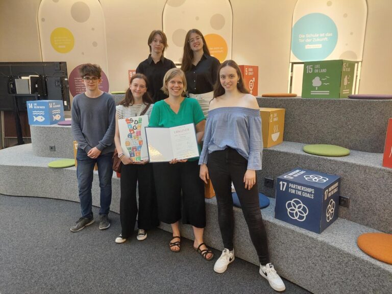 Die Erlgasse ist SDG-Botschafter-Schule!