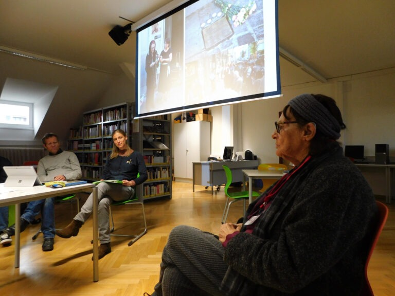 Zeitzeuginnengespräch der 7AB mit Mag. Eveline Elisabeth März