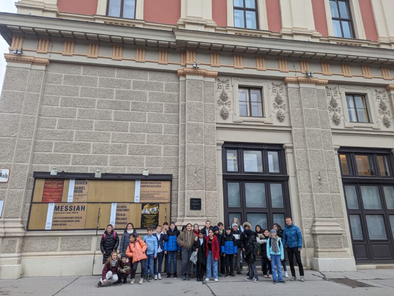 “Welcome Christmas” – Konzertbesuch der 1B im Wiener Musikverein