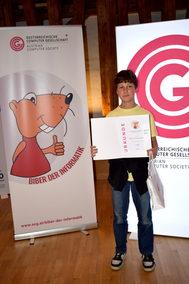 Yunus 2B räumt alle Punkte beim Biber der Informatik ab