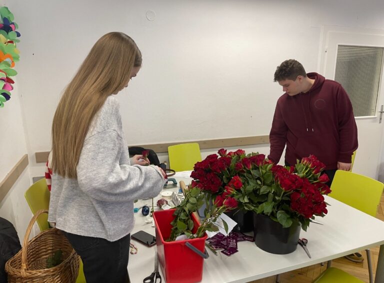 Valentinstag in der Erlgasse