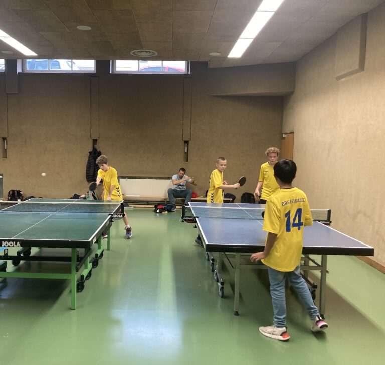 Wiener Tischtennis-Schulmeisterschaften – die Erlgasse war vorne dabei!