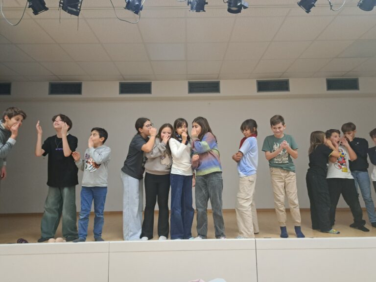 Erstmaliger Theaterworkshop während der Nachmittagsbetreuung