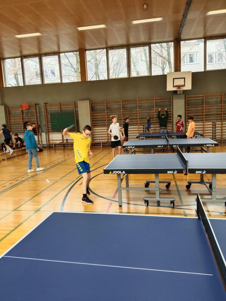 Unterstufen Tischtennis Turnier