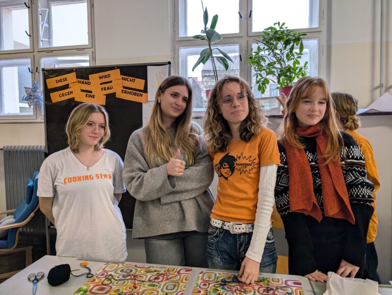 Aktion 16 Tage gegen Frauengewalt