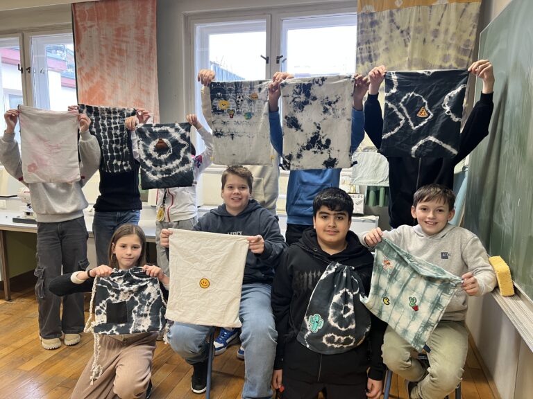 Kreativität mit nachhaltigen Materialien – Technik und Design an unserer Schule