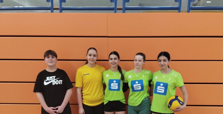 Erfolgreiche Teilnahme am Unterstufen Mixed Volleyballturnier