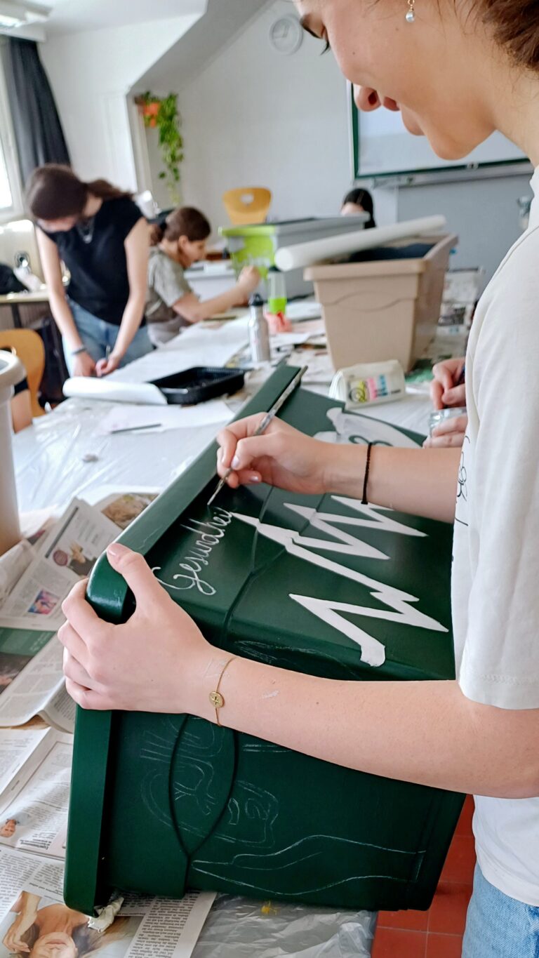 5A – Malaktion – große Töpfe für den Naschgarten