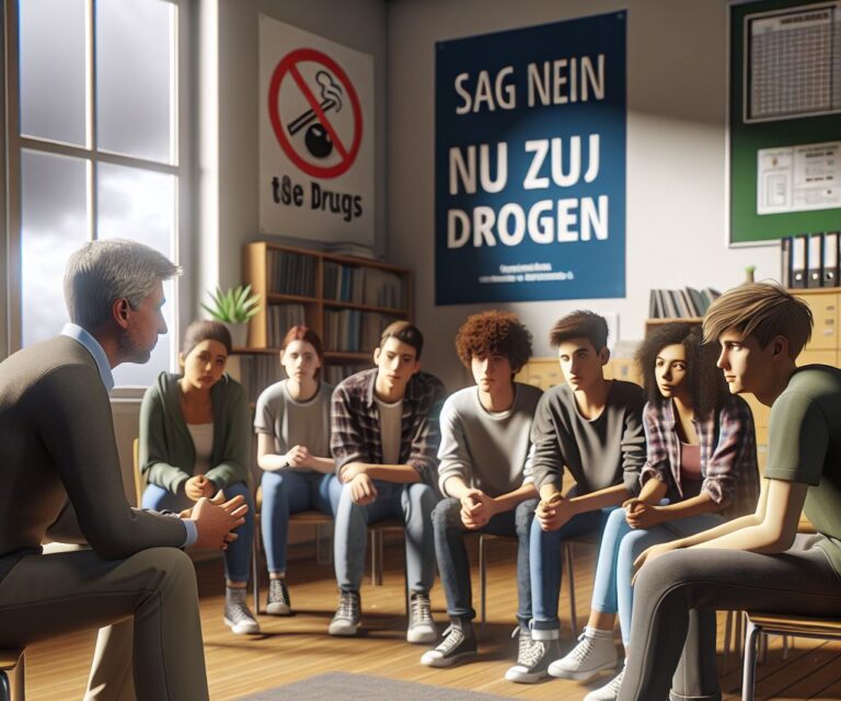 Die 7B auf einer besonderen Reise: Shades Tour zum Thema Drogen und Sucht