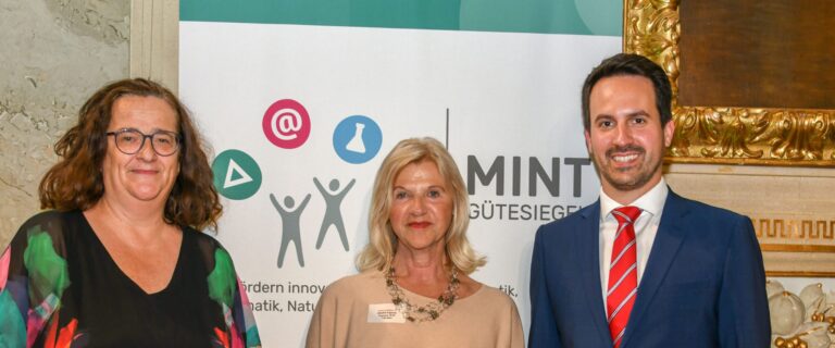 Wir sind MINT-Schule! – Auszeichnung im Rahmen der MINT-Gala 2025