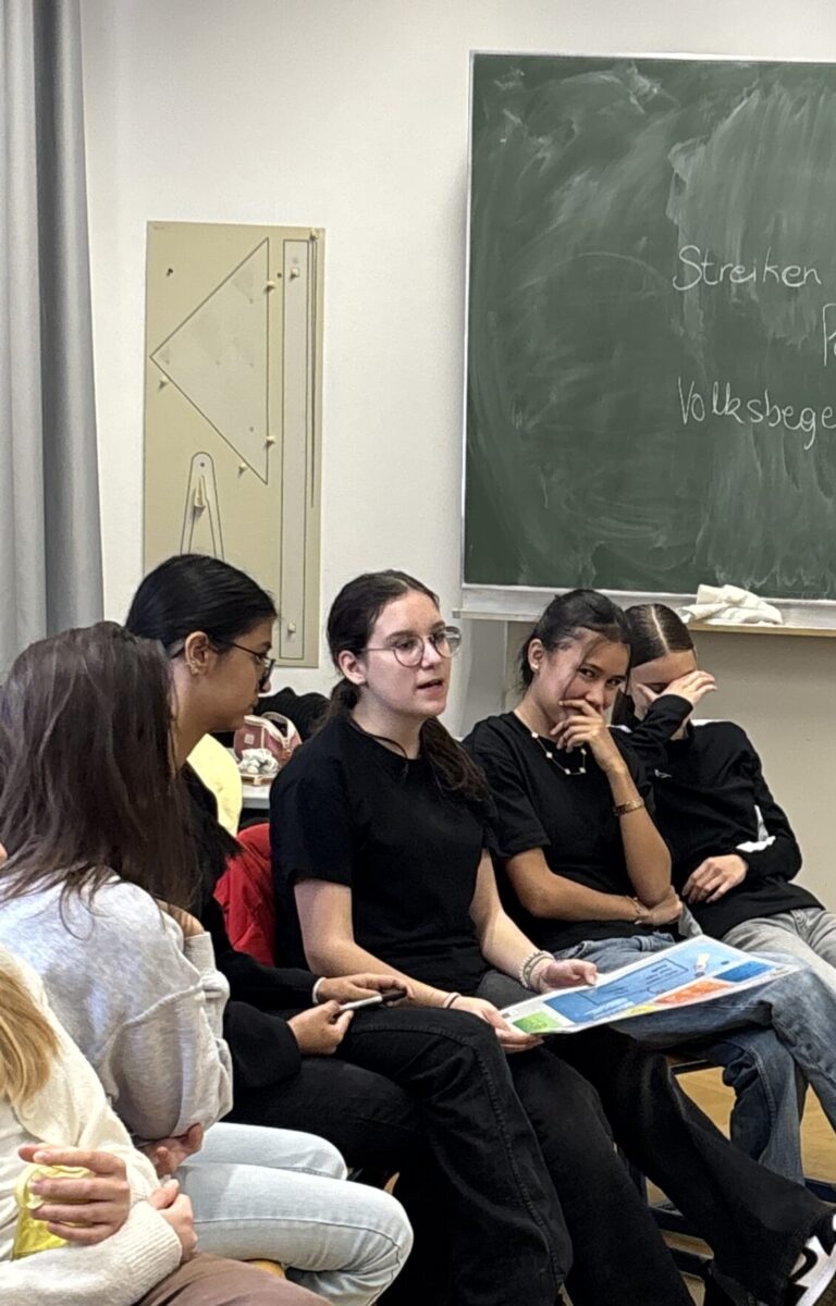 Workshop „Demokratie“ in der 4D