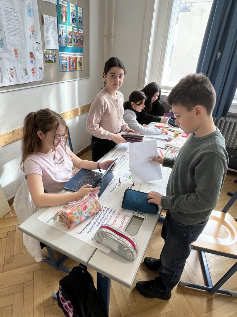 Gesund und nachhaltig: Projektunterricht in der 1C