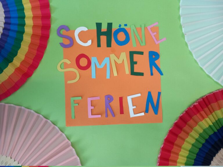 Schöne Sommerferien!